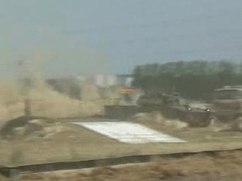 Char Leclerc en mouvement