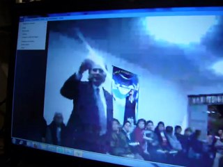 Recepción Misa de Honras de papá via Skype