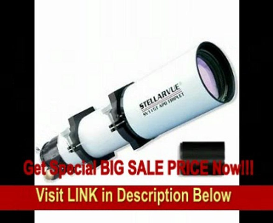 115mm APO Triplet Refractor w/ 2.5 Stellarvue Focue Focuser