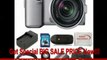Sony Alpha Nex-5N Kit with 18-55mm Lens Kit. Package Includes: Sony Nex5N Digital Camera, (Silver) Sony E-Mount SEL 1855 18-55mm f/3.5-5.6 Zoom Lens, Extended Life Battery, Rapid Travel Charger, 16GB Memory Card, Memory Card Reader, HDMI Cable, Remot