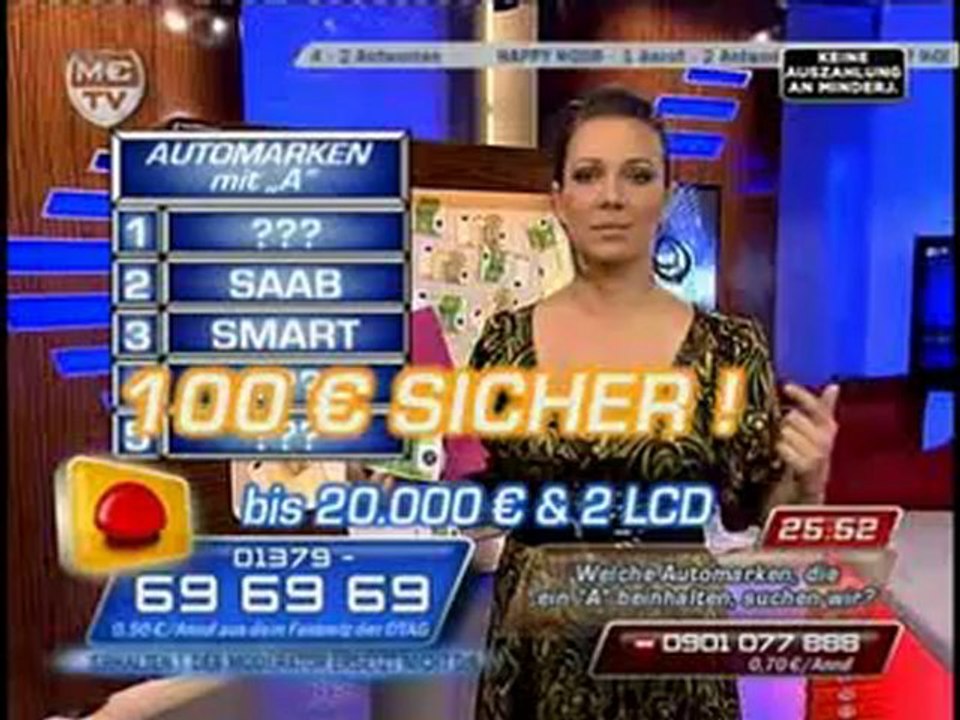 3h-Automarkenraten in Rügen VIVA 03.11.07