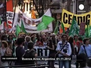 Argentina: women protest in support of... - no comment