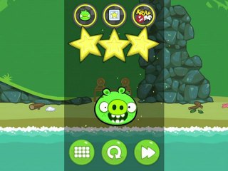 Bad Piggies HD 1-1 Walkthrough Guide ★★★
