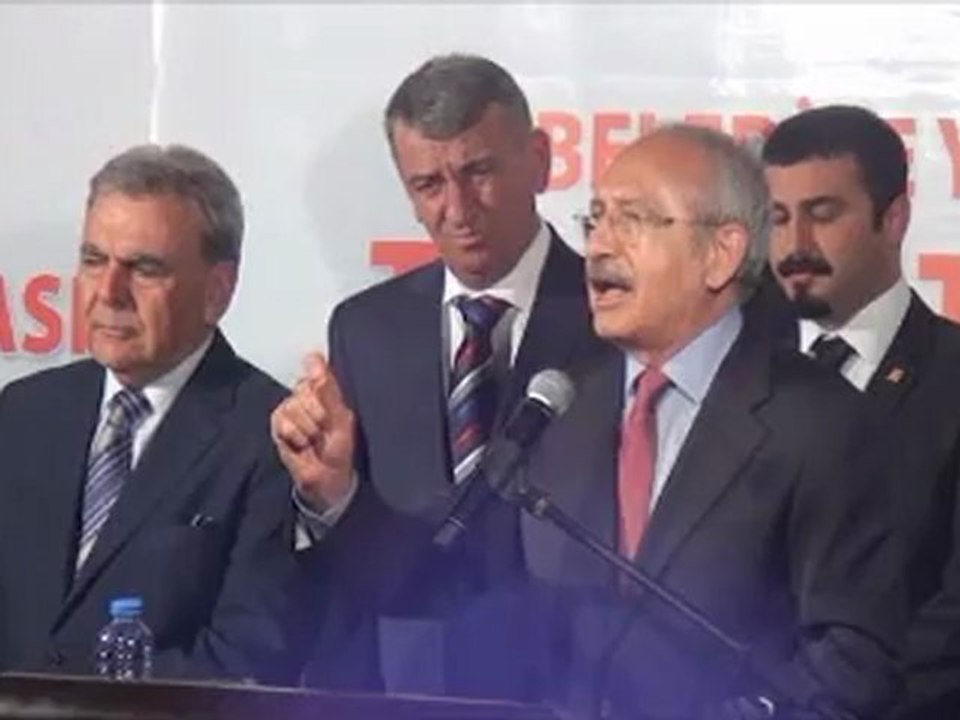 CHP Genel Başkanı Kemal Kılıçdaroğlu Gaziemir de Temel Atma Törenine Katıldı