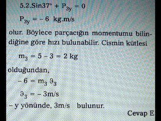 İTME MOMENTUM DERS NOTU 4