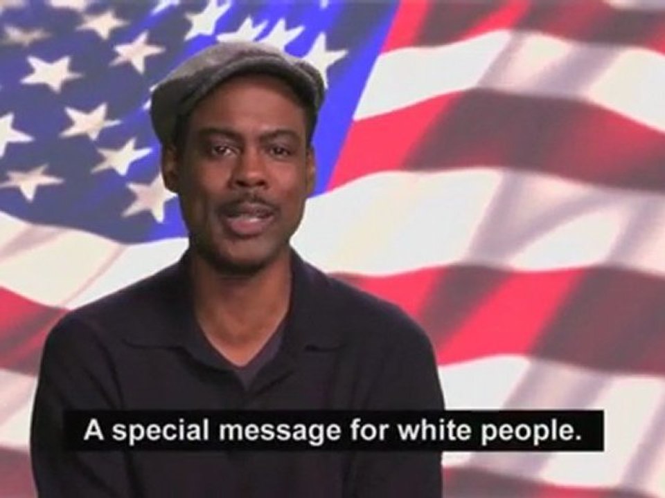 Chris Rock's "Message for White Voters"