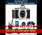 Olympus OM-D E-M5 16MP Live MOS Interchangeable Lens Camera with 3.0-Inch Tilting OLED Touchscreen [Body Only] Silver. Package Also Includes: Olympus EM-5 Digital Camera(Silver), Extended Life Replacement Battery, Rapid Travel Charger, 32GB Memory Ca