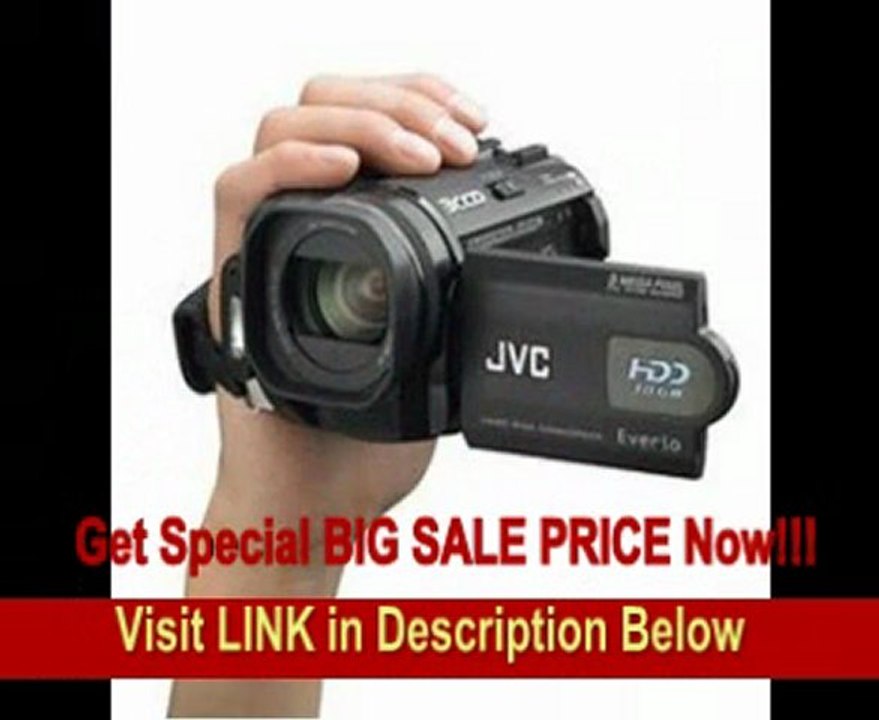 JVC Everio GZ-MG505 3-CCD 5MP 30GB Hard Disc Drive Camcorder w/10x Optical Zoom