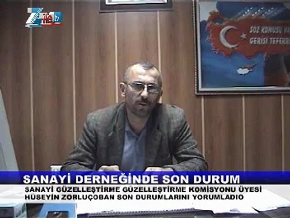 Zile Sanayiinde son durum hüseyin zorluçoban ropörtaj