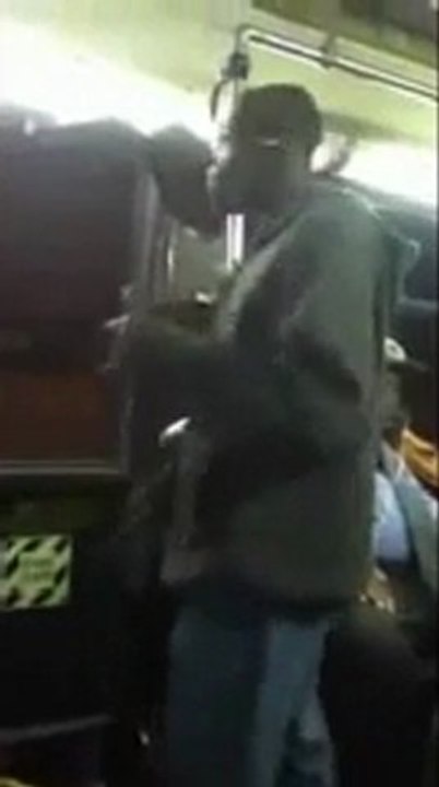 Dancing Man On Bus