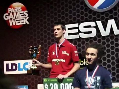 ESWC 2012 : MaNa lors de l'hymne national - Starcraft 2