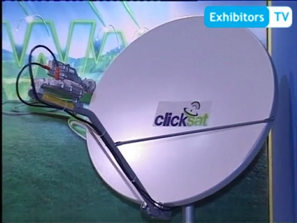 ClickSat launches "Yahclick satellite broadband services" in Pakistan (Exhibitors TV @ 12th ITCN Asia 2012)