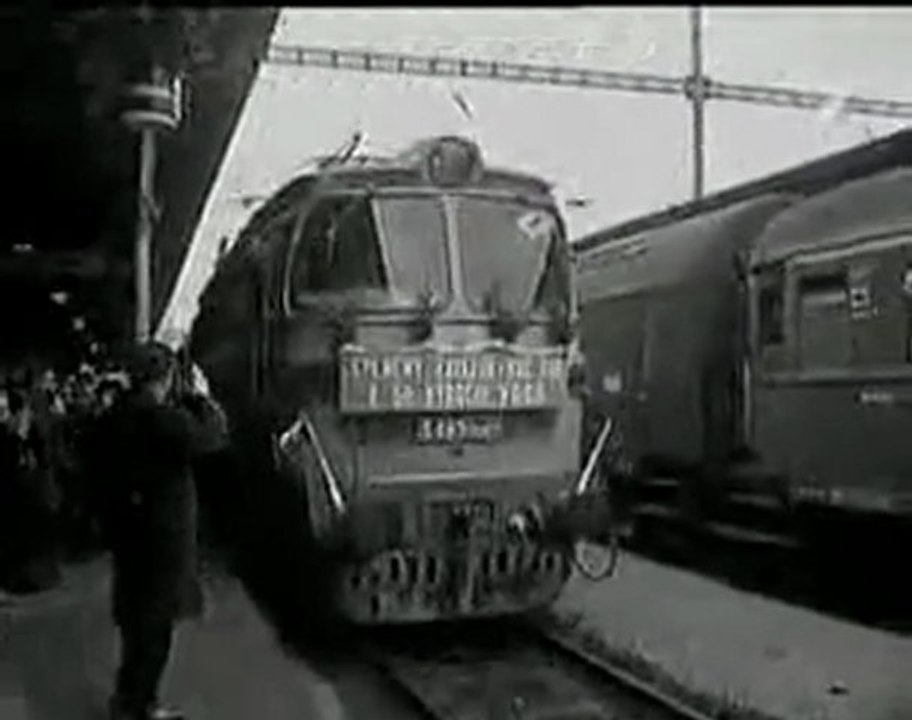 Prvý elektrický vlak Břeclav - Bratislava (v1)