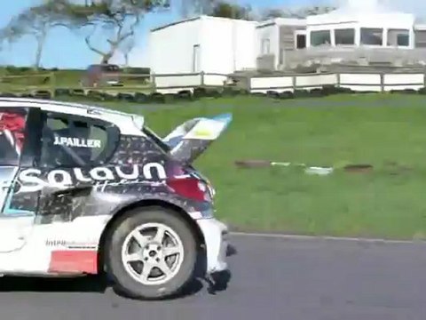 Jonathan Pailler 206 V6 t3f Baptême de piste circuit de Karting de Ploumoguer