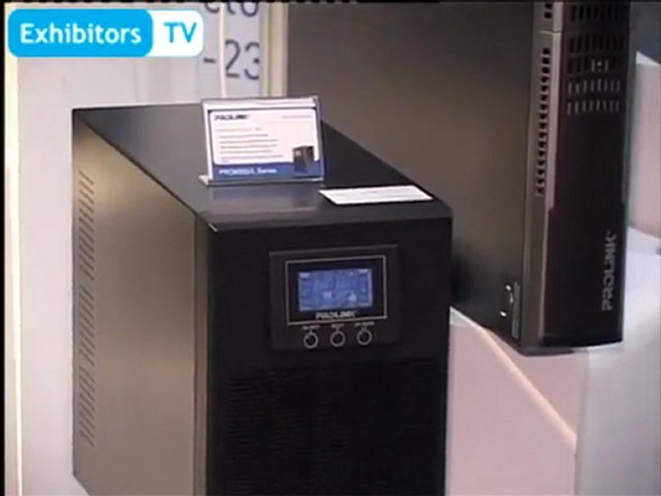 Fida International (S) Pte Ltd seeks to market "Prolink Online UPS System Series" in Pakistan (Exhibitors TV @ 12th ITCN Asia 2012)
