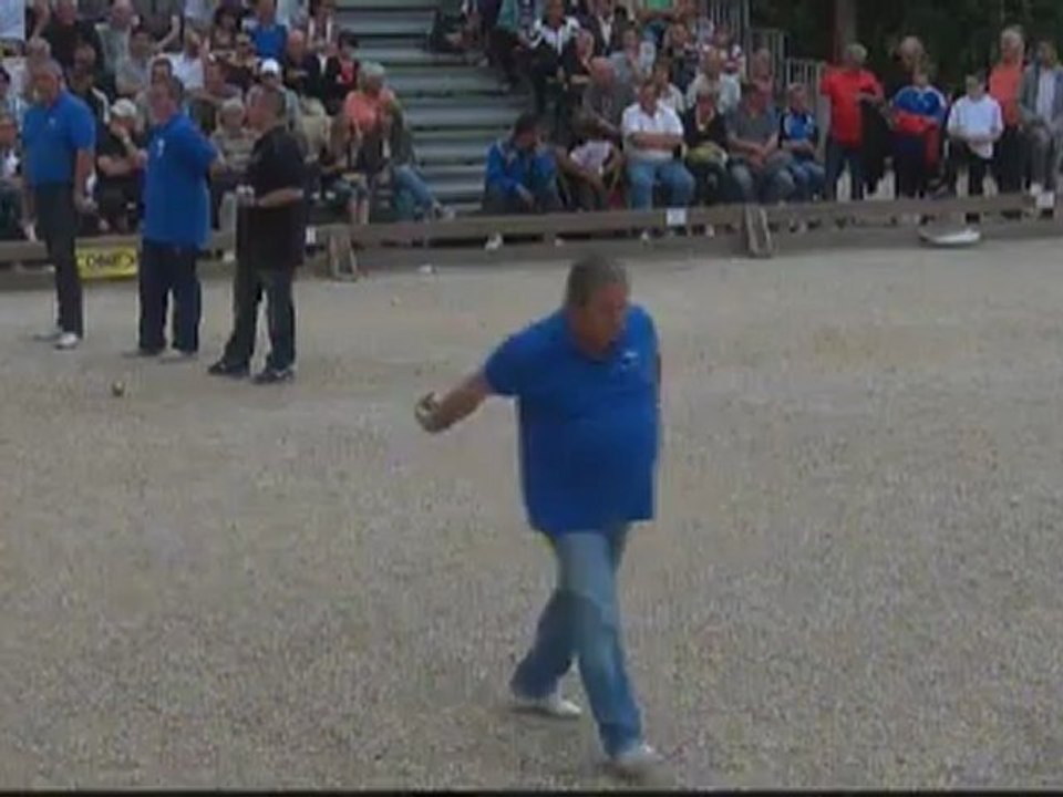 Finale de l'International à pétanque de Sassenage 2012