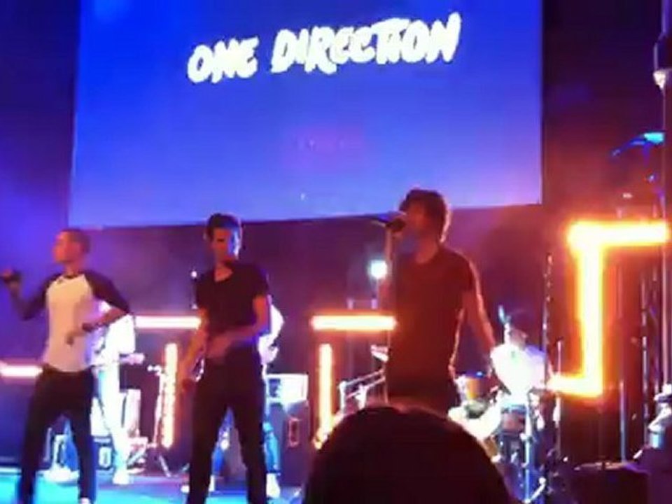 1D Showcase 3 novembre 2012