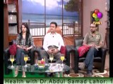 Natural Health with Abdul Samad on Raavi TV, Topic: Small Joys