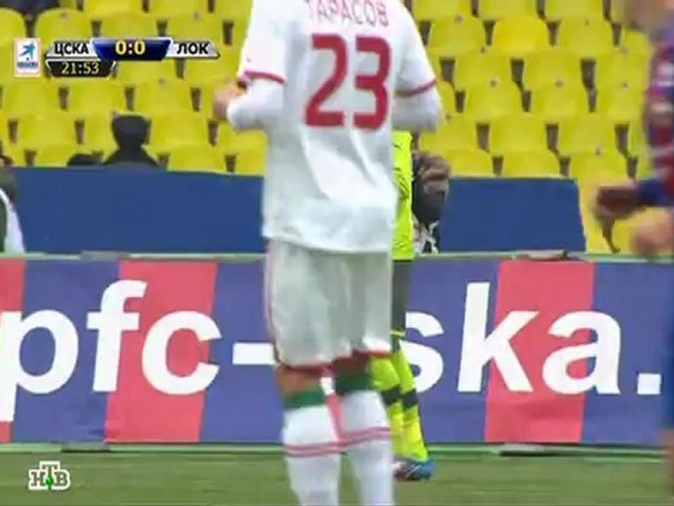 ЦСКА - Локомотив, первый тайм