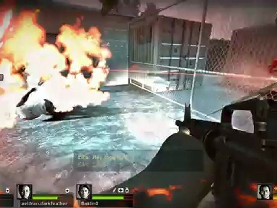 Vidéo délire sur la 3éme campagne de L4D2 avec des invités ! (début)