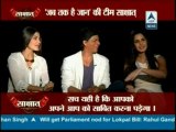 Jab Tak Hai Jaan 2012 Interview with SRK, Katrina Kaif and Anuska Sharma 4th Nov 2012 pt2