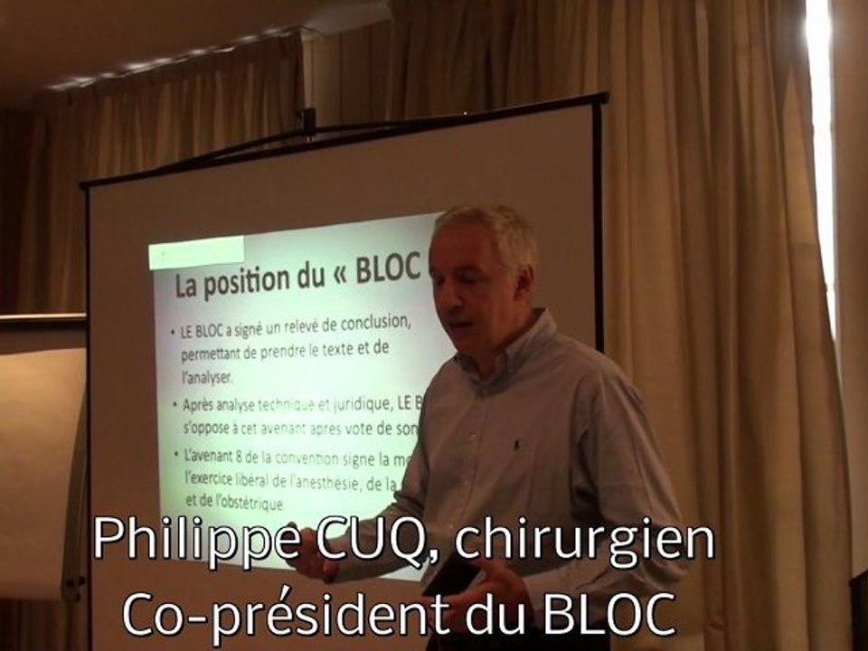 conference presse le BLOC 6 novembre 2012