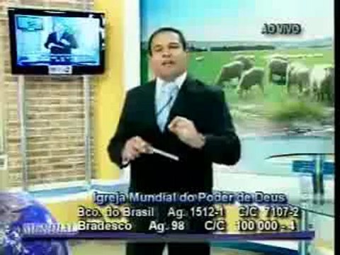 Bispo do Apostolo Fazenda vende Martelinho Ungido 1000 reais - 2010