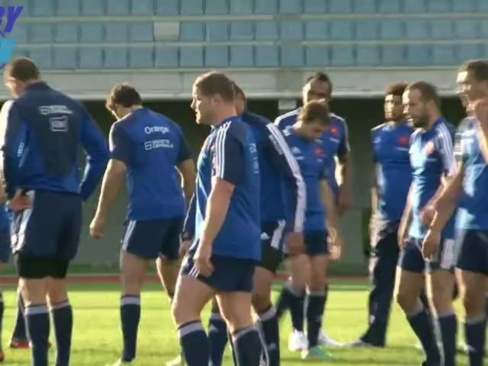 Entraînement dirigé du Groupe France - 3 novembre 2012