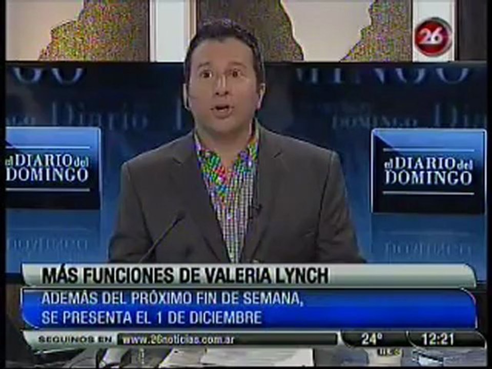 Homenaje de Valeria Lynch recordando a Estela Raval │ Luis Bremer, el Diario del Domingo