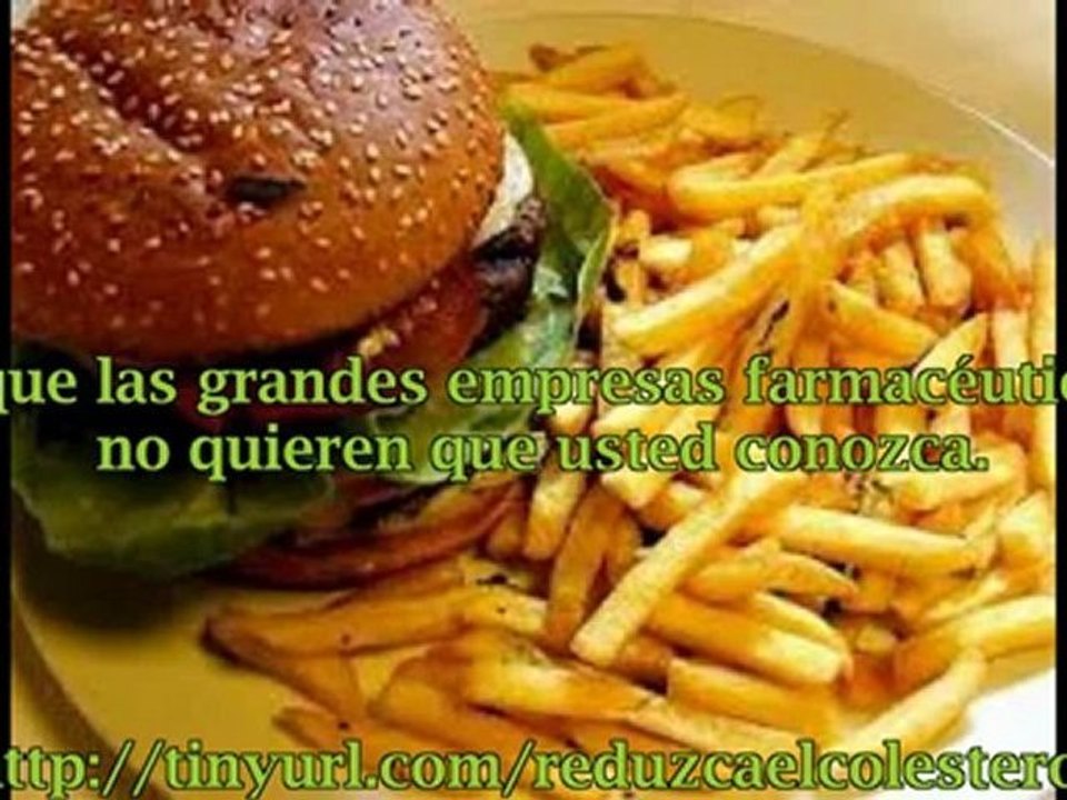 Como Bajar el Colesterol Rapidamente