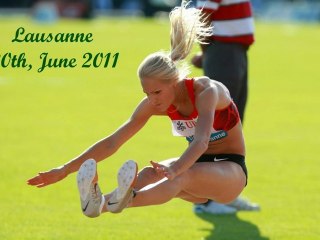 Darya Klishina Дарья Клишина 2011 7v  Diamond League Lausanne