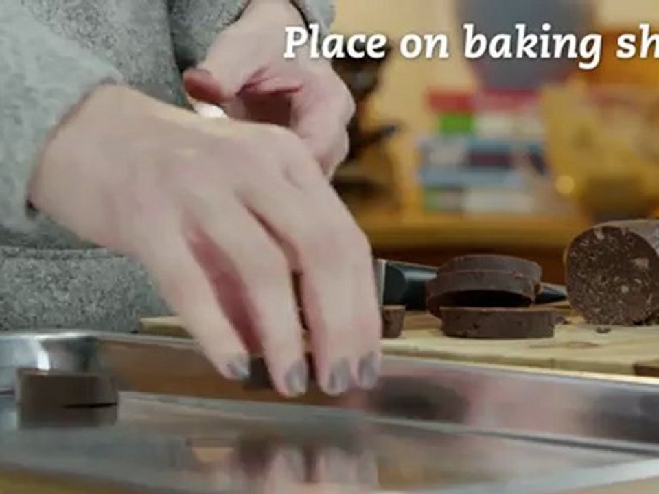 Double Chocolate Icebox Cookies Recipe