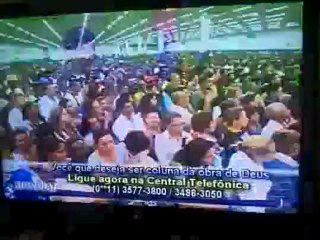 Apostolo Valdemiro Fazendeiro implorando oferta