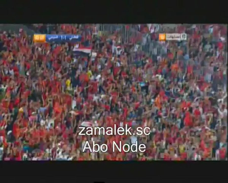 هدف التعادل للاهلى فى الترجى