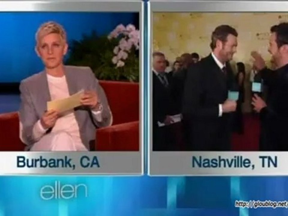 Luke Bryan At The CMA Red Carpet Nov 02 2012