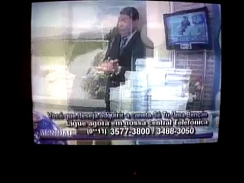 Apostolo Valdemiro Boiadeiro vende Caneta Ungida 153 reais - 2011