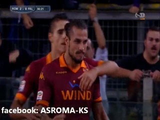 AS ROMA - Palermo (OSVALDO 2-0)