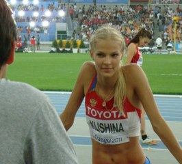 Darya Klishina Дарья Клишина 2011 11  WC Daegu August 27-28th Part 3