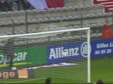 But André AYEW (55ème) - AC Ajaccio - Olympique de Marseille (0-2) - saison 2012/2013