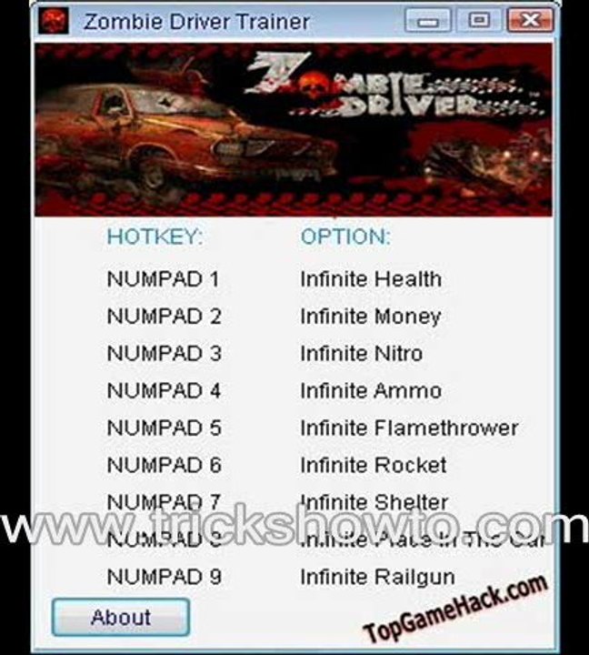 Zombie Driver +3 Trainer Download - Zombie Driver Trainer 2013