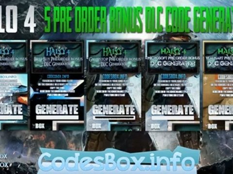 Halo 4: Free Pre-Order Bonus DLC Codes!
