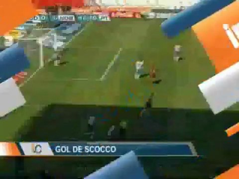 Gol de Ignacio Scocco. Godoy Cruz 0 Newells 1. Torneo Inicial 2012 (Infobae.com)