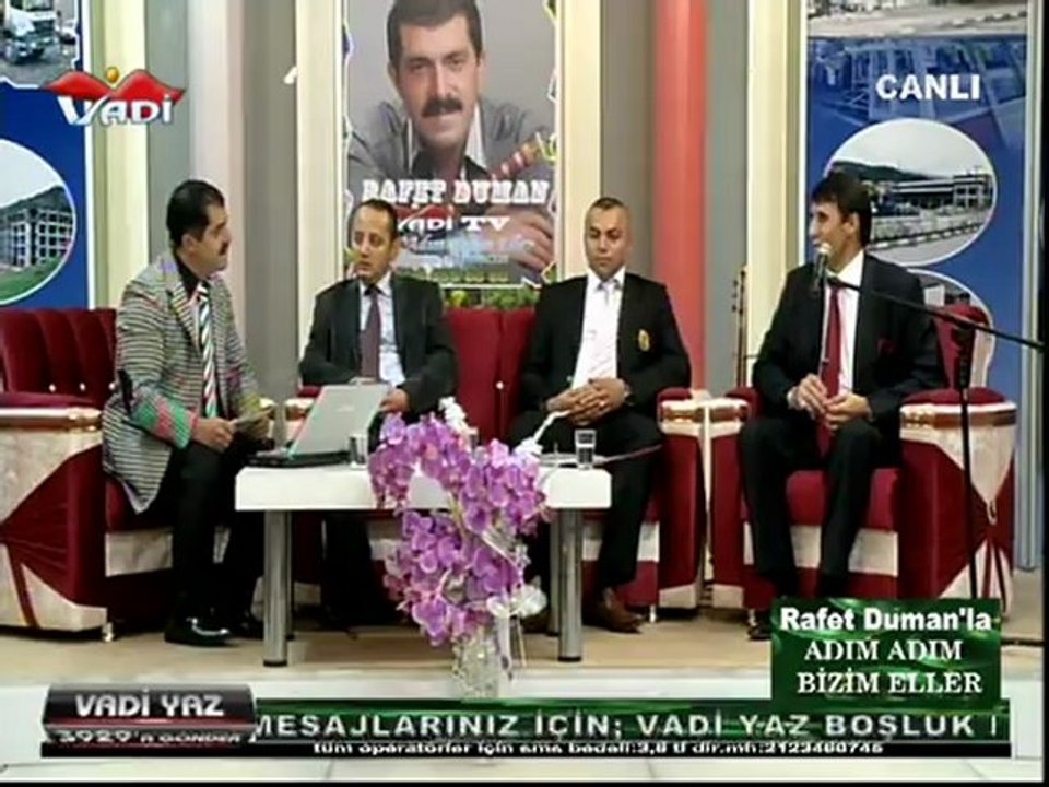 Rafet duman Vadi Tv Adım adım bizim eller 4 kasım acılıs konusması
