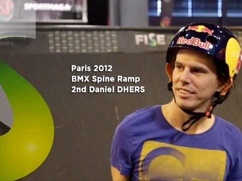 FISE X Paris 2012 BMX Spine Ramp - 2nd Daniel Dhers