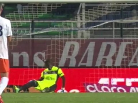 But Younes BELHANDA (19ème) - ESTAC Troyes - Montpellier Hérault SC (1-1) - saison 2012/2013