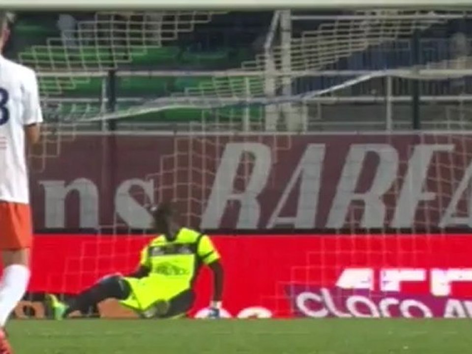 But Younes BELHANDA (19ème) - ESTAC Troyes - Montpellier Hérault SC (1-1) - saison 2012/2013
