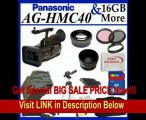 SPECIAL DISCOUNT Panasonic AG-HMC40 AVCCAM HD Camcorder   Best Value Lens Starter Package