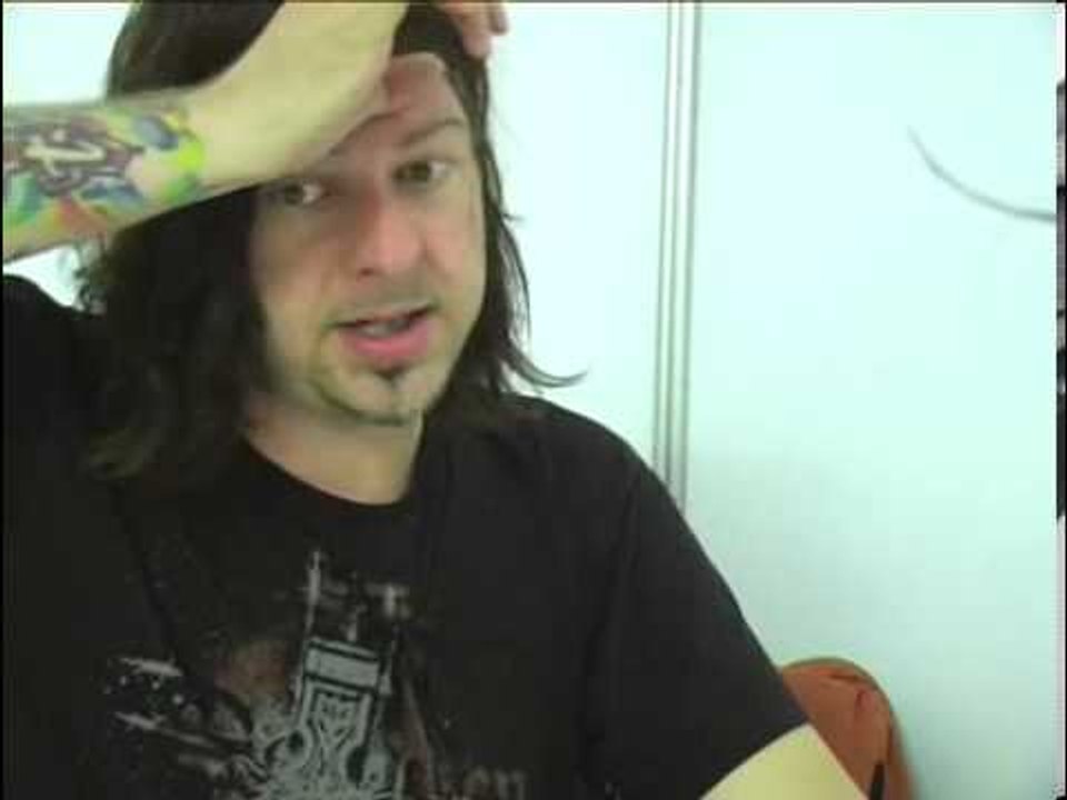 Stone Sour 2006 interview - Jim Root (part 2)