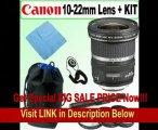 BEST BUY Canon EF-S 10-22mm f/3.5-4.5 USM SLR Lens   Deluxe Accessory Kit