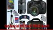 BEST PRICE Canon EOS Rebel T2i 18 MP CMOS APS-C Digital SLR Camera with EF-S 18-55mm f/3.5-5.6 IS Lens & EF 75-300mm f/4-5.6 III USM Telephoto Zoom Lens + 16GB Deluxe Accessory Kit